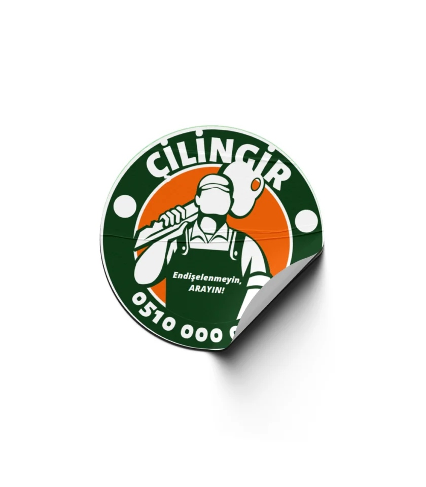 Özel Kesim - Çıkartma Etiket (Sticker) - Görsel 2
