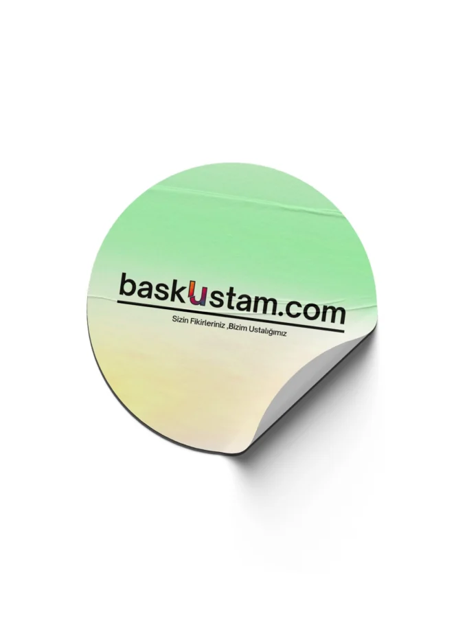 Özel Kesim - Çıkartma Etiket (Sticker)
