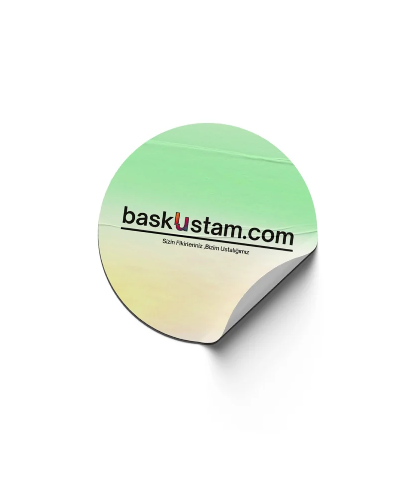 Özel Kesim - Çıkartma Etiket (Sticker)